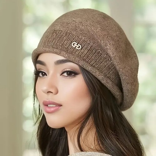 Beret hat winter - beret,