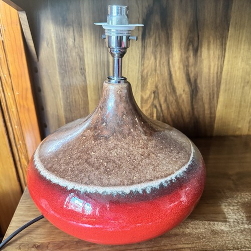 Large table lamp - red, almost