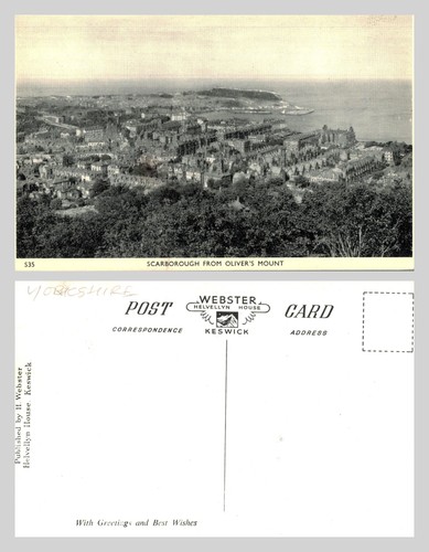 Vintage postcard scarborough - -,
