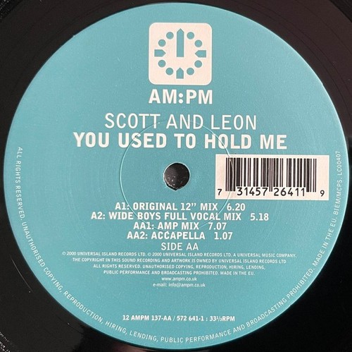 Scott leon you used - &, to