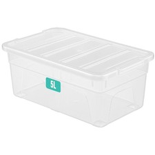 Clear Plastic Storage Box