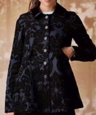 Free People Blue Navy  Brocade