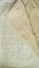 SANDERSON EXCLUSIVE Luxury Cream/White Damask/Brocade Single Duvet Cover NEW