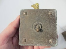 Vintage Brass Light Switch