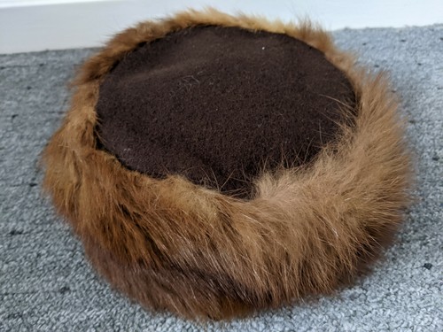 Vintage fur hat - fur,