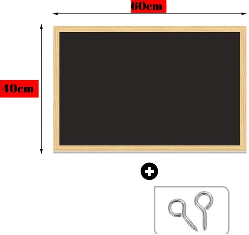 Premium black board - black, small