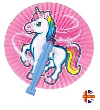 Magical Unicorn Folding Fan - Loot Party Bag Fillers Children Toy Game Prizes
