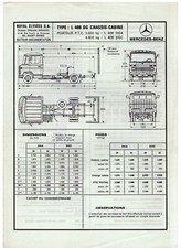 Mercedes-Benz L406 DG Chassis