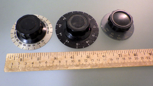 Vtg bakelite dial - 3, radio