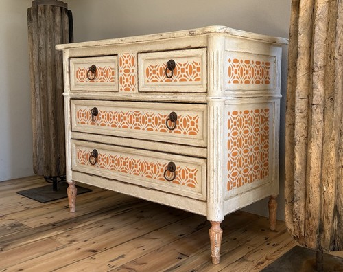 French vintage chest - french, of