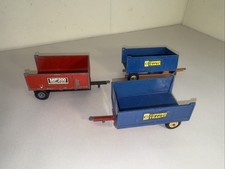 3x Vintage Britains Massey Ferguson 1973 Silage Tipping Trailer For 1:32 Tractor