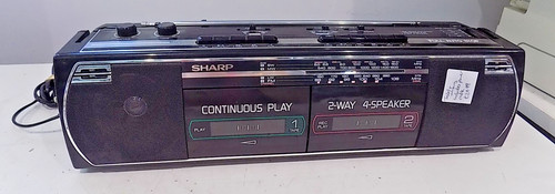 Sharp 268e stereo radio - sharp,