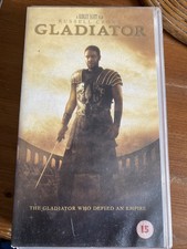 Gladiator VHS Russell Crowe