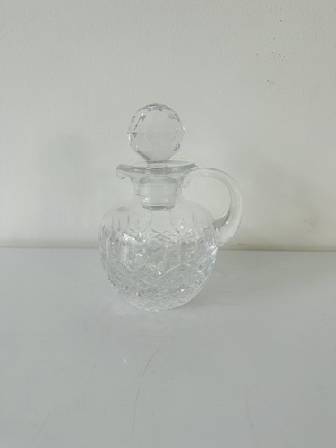 Vintage cut glass decanter - vintage,