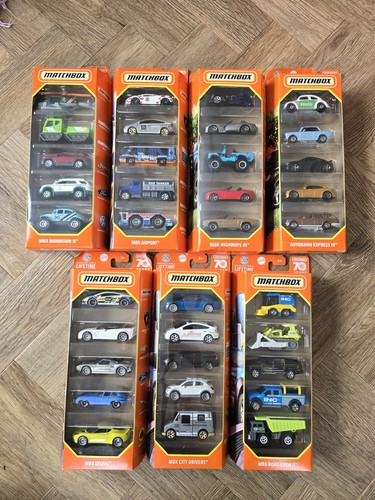 Matchbox pack bundle - matchbox, 5-pack