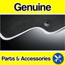 Genuine Volvo XC90 (-14) Textile Floor Mats "R-Design" (Off Black/Calcite RHD)