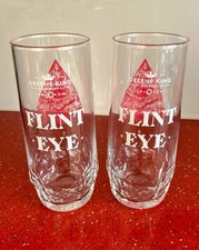 2x Greene King Flint Eye Pint