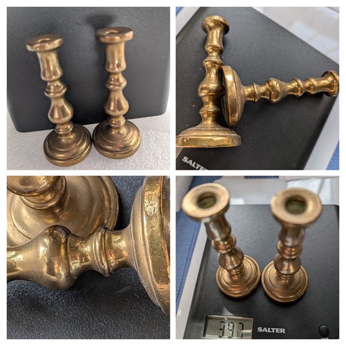 Vintage pair brass small - vintage,