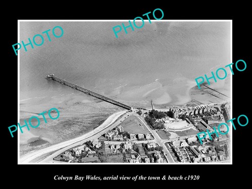 Colwyn bay wales aerial view - colwyn,