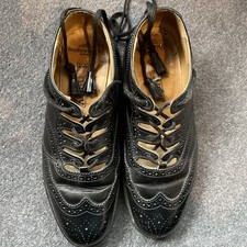 Leather Ghillie Brogues Scottish Kilt Shoes – Available in UK Size 8.5