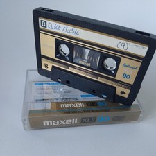 Maxell XLII-90 Gold type II high position vintage cassette tape Japan (8)