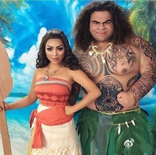 costume by Maui Moana Moana cospla Halloween