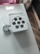 LEDJ Slimline 7Q5 RGBW 7 x 5W LED DMX Lighting Effect Par Can White