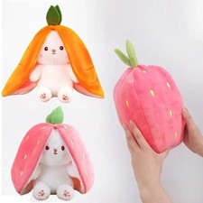 Plush Carrot Toy Rabbit Cute