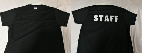 Shirt size staff - staff, employee