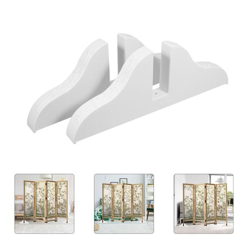 2pcs white pvc room - white, divider