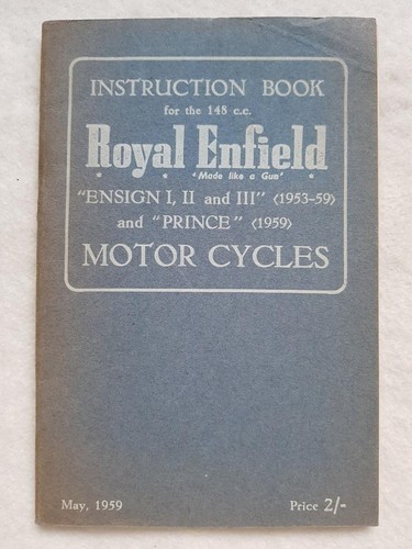 Royal enfield ensign - enfield, &