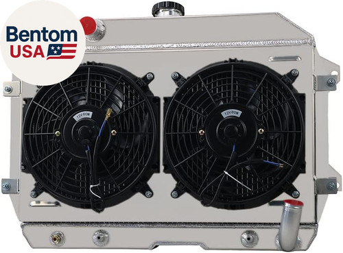 All aluminum row radiator - aluminum,
