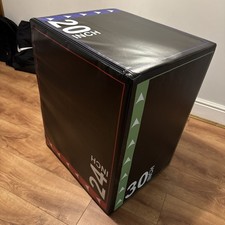 30 Inch PLYO JUMP BOX Large 3 in 1 Plyometric Gym Jumping Crate 20" 24" 30"