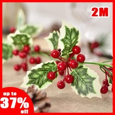 2M Christmas Garland Holly