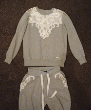 Lipsy Grey Tracksuit Size 8 UK