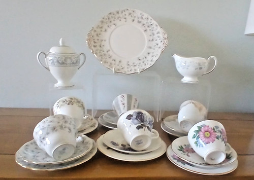 Superb vintage bone china - vintage,
