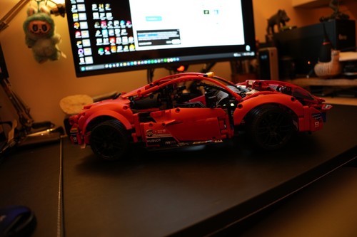 Lego technic ferrari 488 - lego, gte