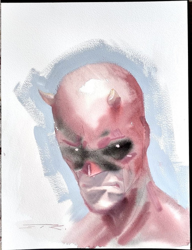 Daredevil head original - daredevil,
