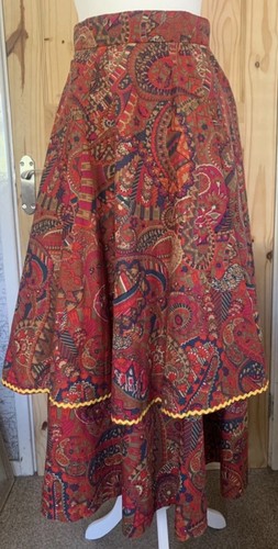 Droopy brown 1970 s skirt - &, 1970’s