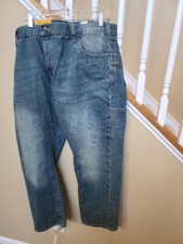 BERNIE WORKGEAR QUARRY CARPENTER FADED JEANS BOOTCUT 42X30