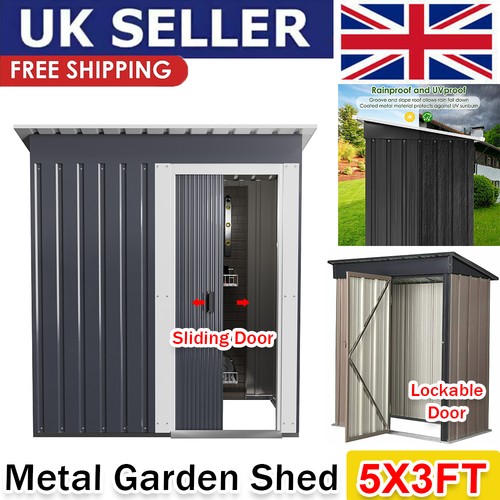3ft metal garden shed - x,