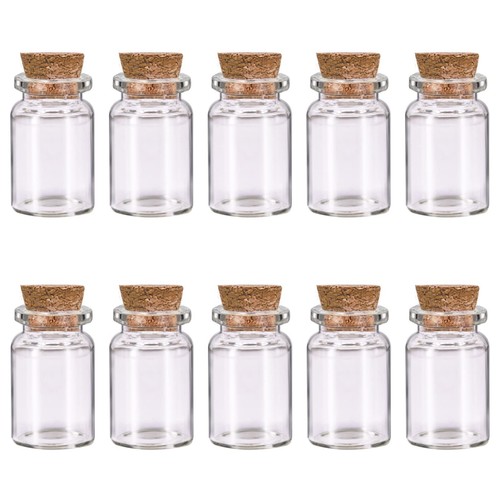 10pcs mini glass - 10pcs, with