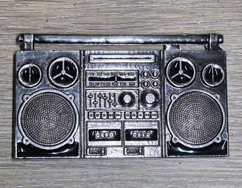 Vintage belt buckle dual - vintage,