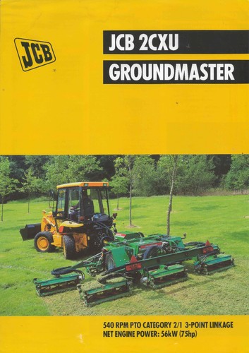 Jcb 2cxu groundmaster - 2cxu,