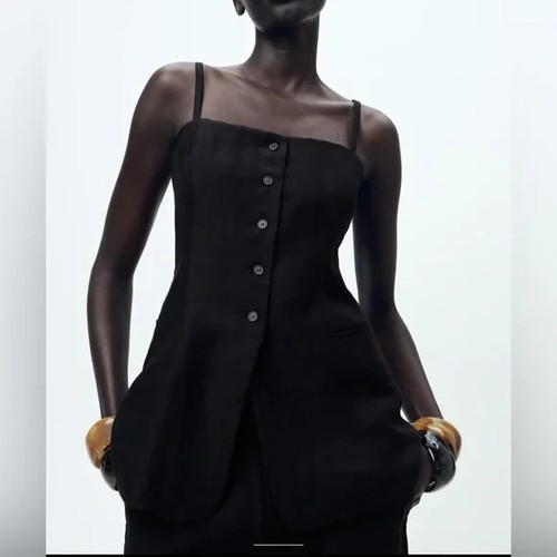 Nwt zara black long - zara,