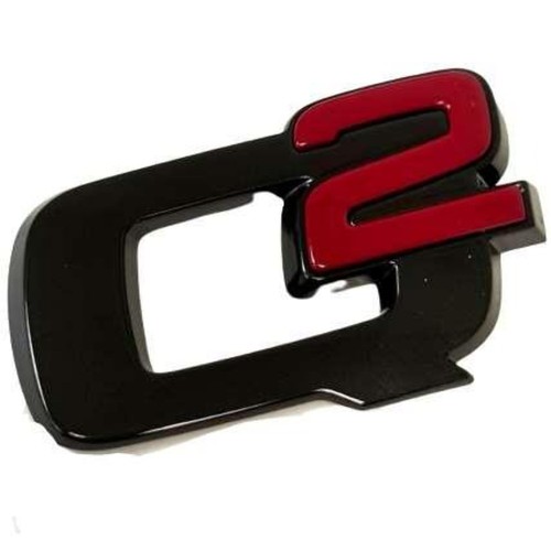 Badge black alfa - 'q2',