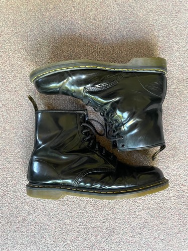 Martens black boots combat - martens,
