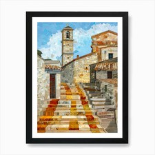 Stairway To Heaven 19 Art Print Fra Framed Wall Art Poster Canvas Print Picture
