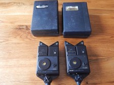 PAIR  EFGEECO OPTONIC  'OLD SCHOOL' FISHING/BITE ALARMS