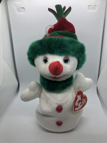 Snowgirl beanie baby - beanie,